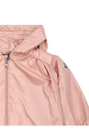 giubbotto in poliestere rosa MONCLER KIDS | K19511A00039597YX51V